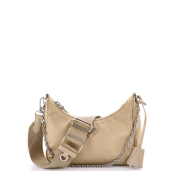 Re-Edition Shoulder Bag Tessuto Small #204958P15B - Picture 1 of 7